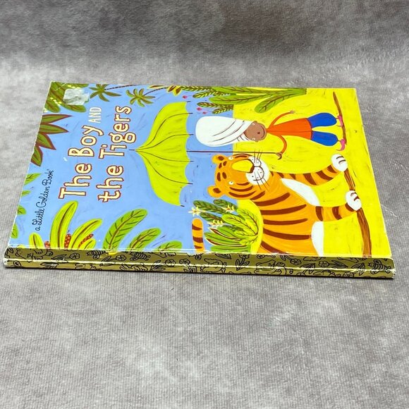 The Boy And The Tigers Little Golden Book By Helen Bannerman 2004 Hardcover - Picture 6 of 7